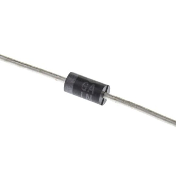 5 Pcs Onsemi 1N5817 Diode 1A 20V Schottky Rectifier New - Picture 2 of 2